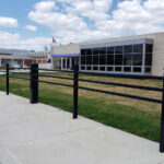 ODPS Academy Site Security finished construction project