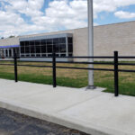 ODPS Academy Site Security finished construction project